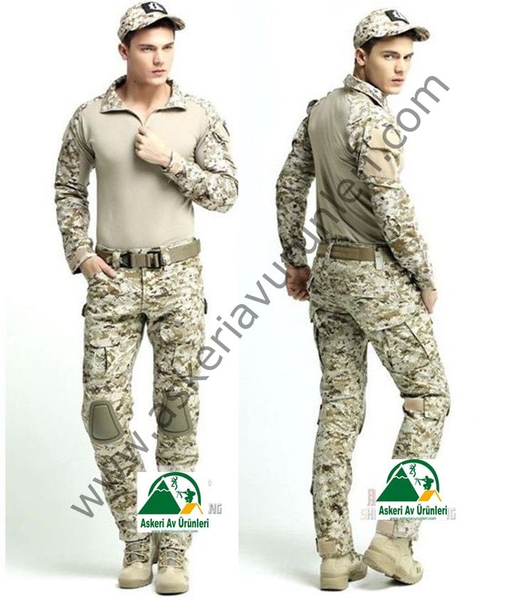 MILITARY TACTİCAL COMBAT PANTS & T-SHİRT