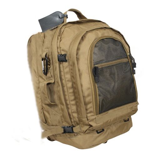 Move Out Bag / Backpack -Hardal Renk Sırt Çantası