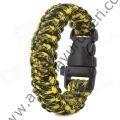 PARACORD SURVİVAL PARAŞÜT İPİ DÜDÜKLÜ BİLEKLİK