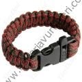 PARACORD SURVİVAL PARAŞÜT İPİ DÜDÜKLÜ BİLEKLİK