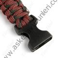 PARACORD SURVİVAL PARAŞÜT İPİ DÜDÜKLÜ BİLEKLİK