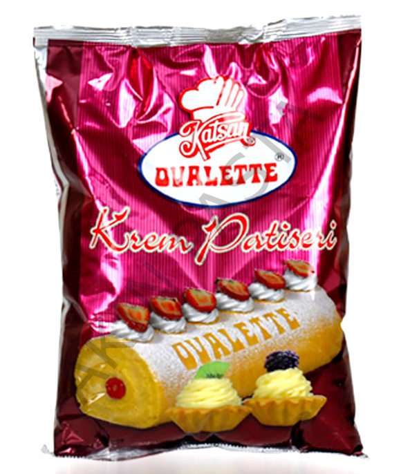 OVALETTE TOZ KREM PATİSERİ 1KG