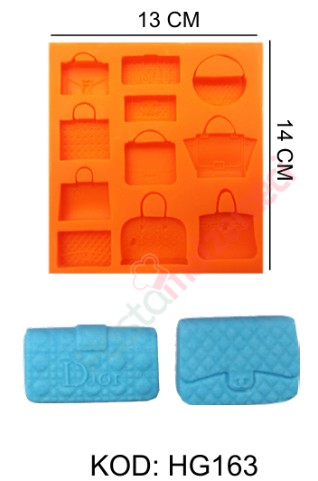 ÇANTA MODELLERİ SİLİKON KALIBI HG163