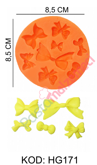 3 MODEL KRAK TACI SİLİKON KALIBI HG172