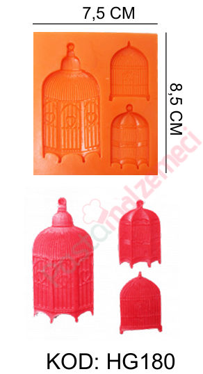 KANDİL MODELLERİ SİLİKON KALIBI HG180