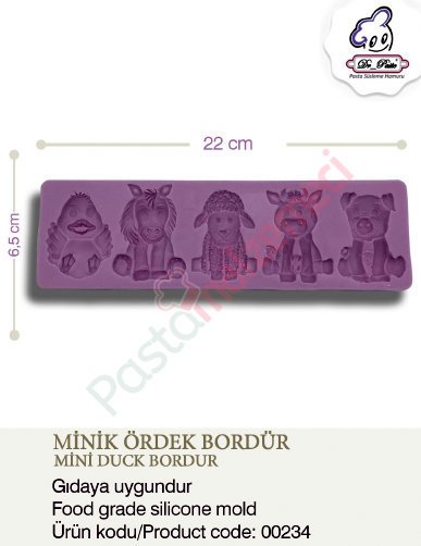 MİNİK ÖRDEK BORDÜR SİLİKONU
