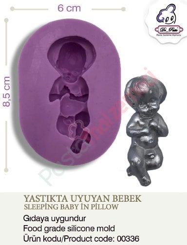 YASTIKTA UYUYAN BEBEK SİLİKONU