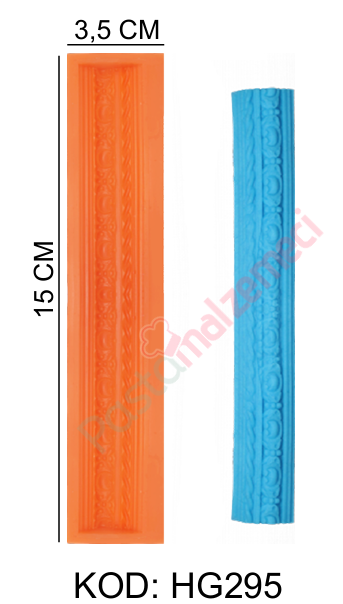 DEKORATİF ŞERİT SİLİKON KALIP HG295