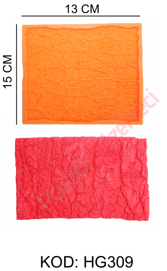 KABARTMA DESENLİ SİLİKON KALIP HG309