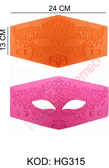 MASKE MODELLİ SİLİKON KALIP HG315