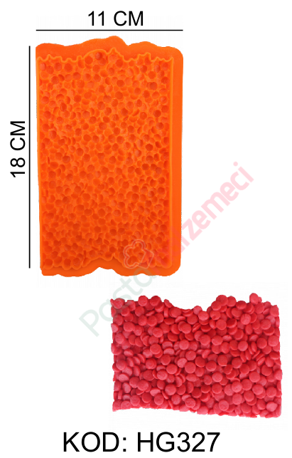 YUVARLAK DESENLER BORDÜR SİLİKON KALIP HG327