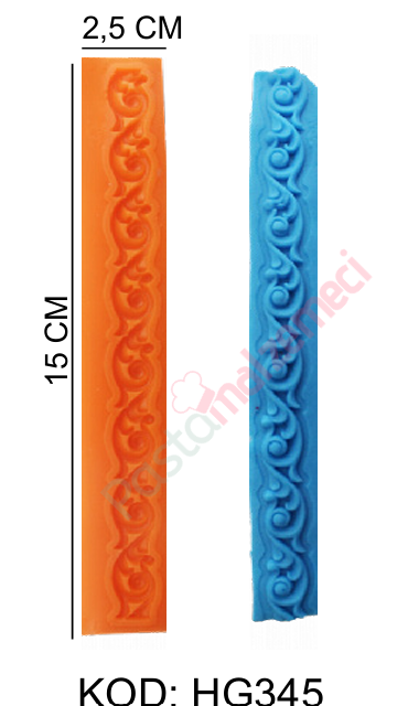 ÖN BORDÜR SİLİKON KALIBI HG345