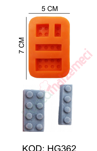 LEGO MODELLERİ SİLİKON KALIP HG362