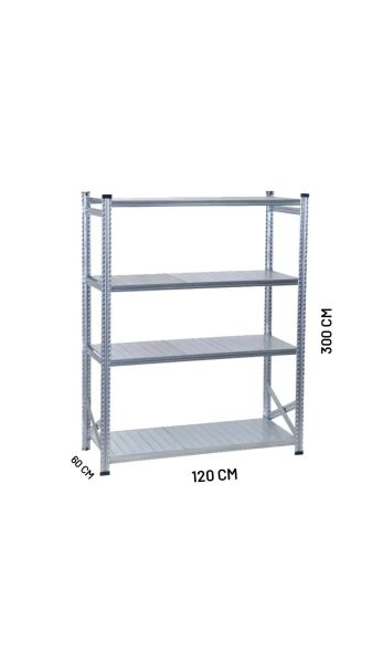 GALVANİZ RACK ÜNİTE 60X300 4 KATLI