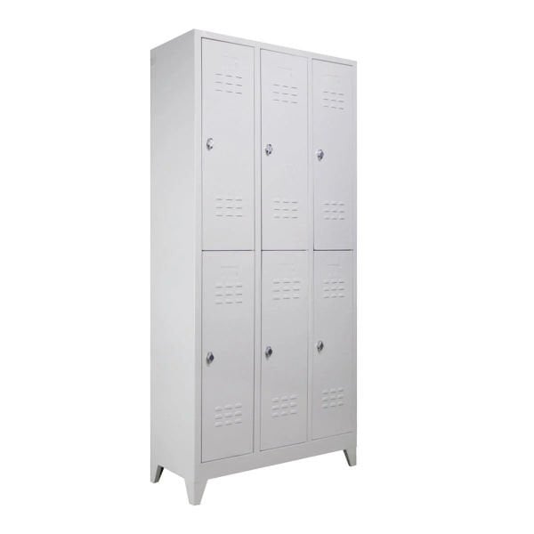 Soyunma Dolabı Eko 6 Lı 970X370X2000 Mm