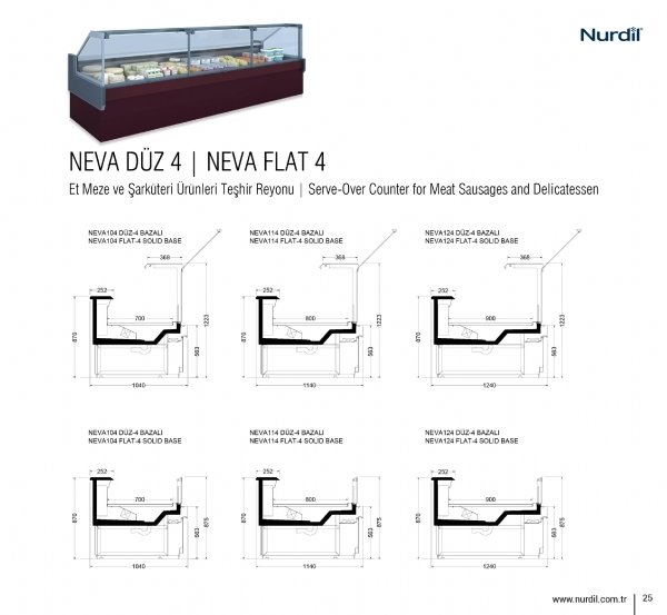 Neva Düz 4 Servis Reyonu