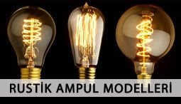 Rustik Ampul Modelleri - marketcik.com
