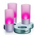 Philips 3 lü Kırmızı imageo Led Mum Işığı Armatür, CandleLights 3L set Red, Stok ve Fiyat Sorunuz