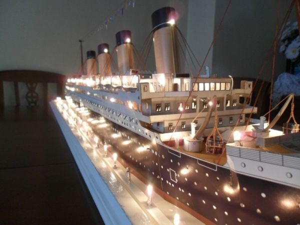 Titanic Maketi - El Emeği Titanik Modeli