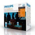 Philips 3 lü Mavi imageo Led Mum Işığı Armatür, CandleLights 3L set Blue, Stok ve Fiyat Sorunuz