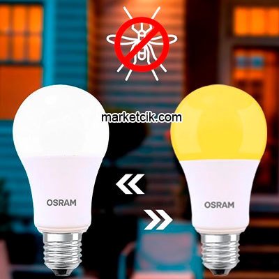 Osram LVCLA60 Anti Mosquito 8-60 Watt Led Sinek Kovucu Ampul