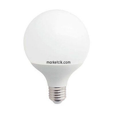 Marketcik 12-15 Watt G120 Led Glop Ampul, E27 Normal Duylu Günışığı Işık