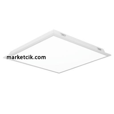 Marketcik 48 Watt Sıva Altı 60x60 Backlight Led Panel Armatür Beyaz Işık 10lu Paket