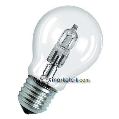 20 Watt E27 Klasik Normal Halojen Ampul