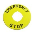 Buton Emergency Etiketi