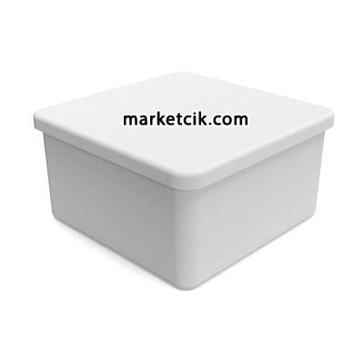 Marketcik 85x85x48 mm Kamera Montajı İçin Kare Buat