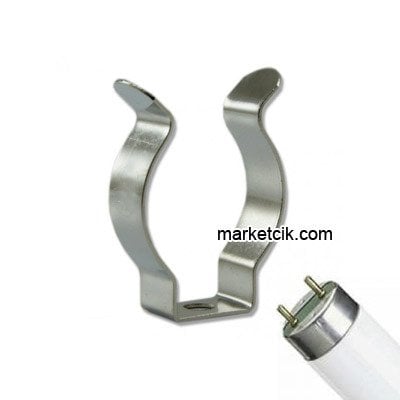 Marketcik G13 T8 Ampul Tutacağı Metal Klips