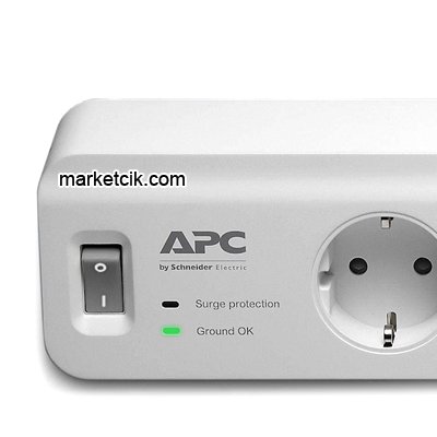 Schneider Electric APC PM5U-GR 5 li USB li Akım Korumalı Kablolu Grup Priz
