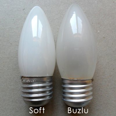 25-40-60 Watt E27 Duy Soft-Buzlu Avize Ampulü