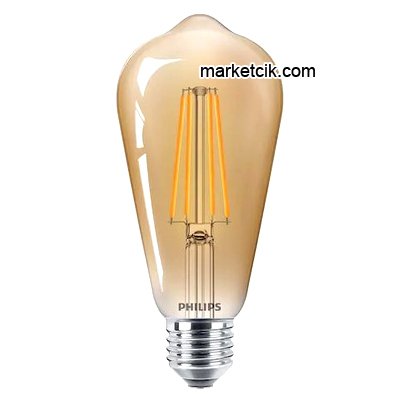 Philips 5.5 Watt Vintage Led Rustik Ampul ST64 Flame