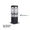 Ayaz 35x12 Bollard Çim ve Set Üstü Park Bahçe Aydınlatma Armatürü