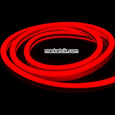 Pelsan 203719 İç ve Dış Mekan Neon Led Hortum 50 metre Kırmızı Işık