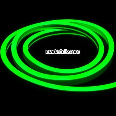 Pelsan 203723 İç ve Dış Mekan Neon Led Hortum 50 metre Yeşil Işık