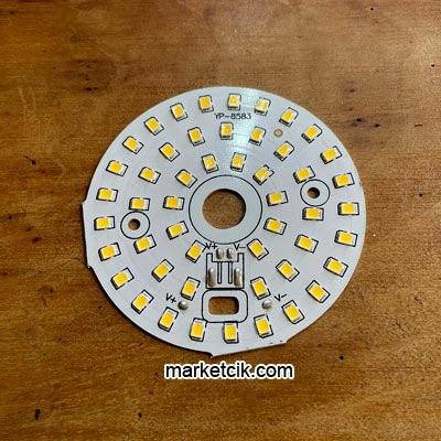 Marketcik 10 Watt Led Entegre Plaka Günışığı Işık 12Volt