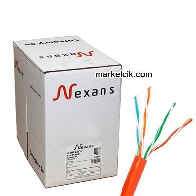 Nexans Halojen Free Cat5 Veri İletişim Data İnternet Kablosu, METRE SATIŞ