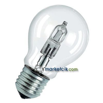 Yıldız 28-30Watt E27 Klasik Normal Halojen Ampul, 40 Watt Işık, 10 Adet Ampul