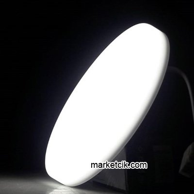 Cata CT-5662 25 Watt Sıva Altı Yuvarlak Çerçevesiz Led Panel Armatür Günışığı-Beyaz Işık Ayarlanabilir Montajlı