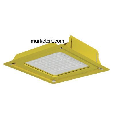 Pelsan 106579 Piroliz Ex-Proof 75 Watt Led Kanopi Benzinlik Armatürü IP66