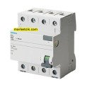 Siemens 5SV4342-0 3x25 Amp. 30 mA Trifaze Kaçak Akım Koruma Rölesi