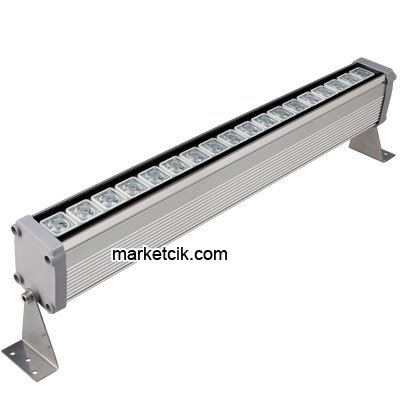 Marketcik Amber Wallwasher Led Aydınlatma 50cm 18 Watt