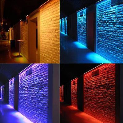 35cm 12 Watt Led Wallwasher Duvar Boyama Aydınlatma Armatürü, Beyaz-Günışığı-Mavi-Kırmızı-Yeşil-Amber-RGB Işık