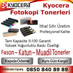 Kyocera TK-475 Muadil Fotokopi Toneri 20K + Atık Kutusu