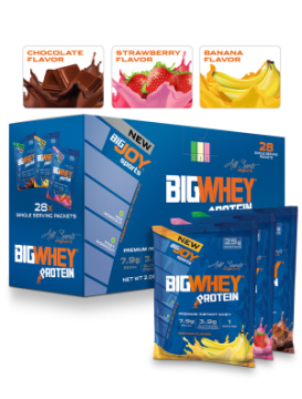 Bigjoy Sports BIGWHEY Whey Protein Mix-3 946g (33g x 28 Adet)