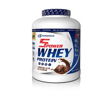 Powertc 5Power Whey Protein 2400 Gr 72 Servis Çikolata Aromalı
