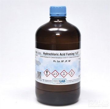 HYDROCHLORIC ACID FUMING 37% , PH EUR,BP,JP,NF