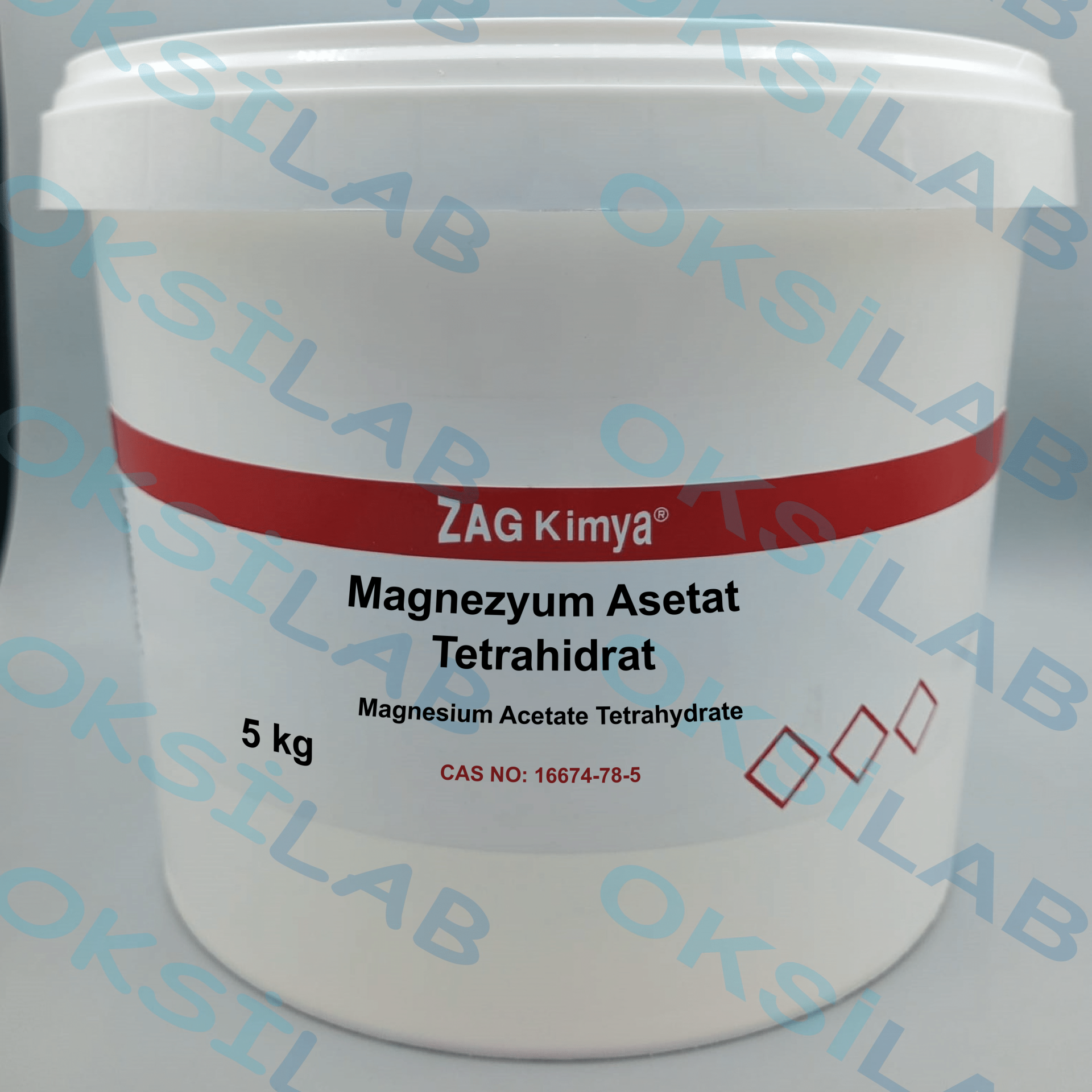 MAGNEZYUM ASETAT TETRAHİDRAT CHEM PURE - 5 KG